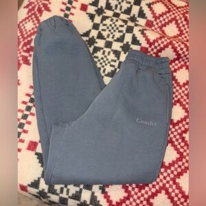 Comfrt weighted Steel Blue Jogger